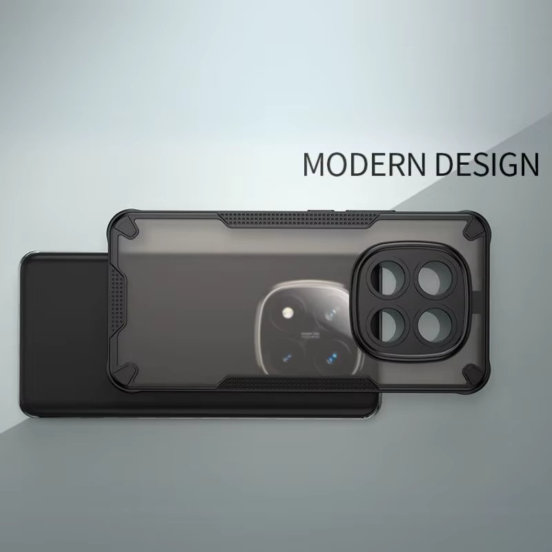 Robuste Hybrid Schutzhülle für Xiaomi Redmi Note 14 Pro 5G und Redmi Note 14 Pro Plus in Lila - Bild 5
