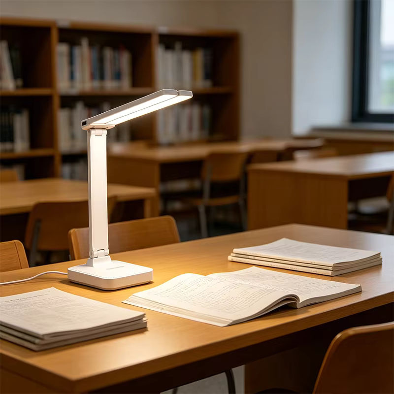 Lyfs USB-Schreibtischlampe in Weiß, dimmbar mit Touch-Funktion, faltbare Tischlampe als Nachtlicht für Schreibtisch, Nachttisch oder Schlafzimmer - Bild 3