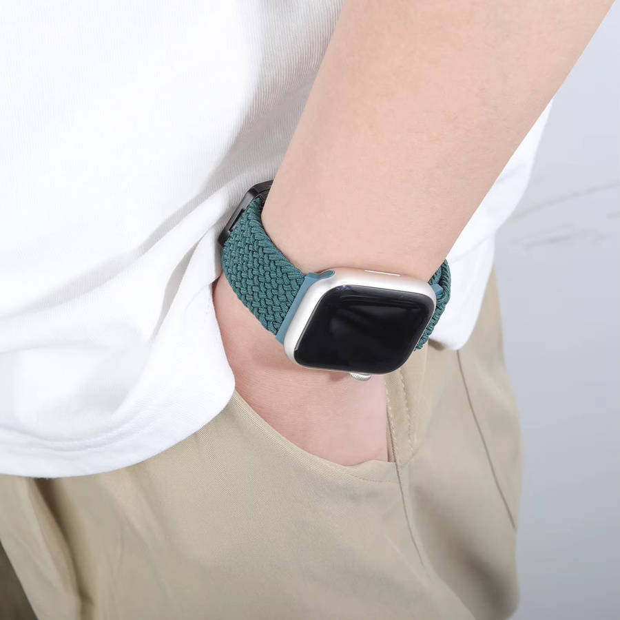 Magnetisches geflochtenes Armband für Apple Watch, Textil, Unisex - Bild 2