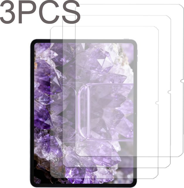 3er-Pack OnePlus Displayschutzfolie aus gehärtetem Glas, transparent, passend für OnePlus Pad 3 13,2 Zoll, Pro 12,1 Zoll, Pad 2 11,61 Zoll, Go 11,35 Zoll und Lite 11 Zoll - Bild 1