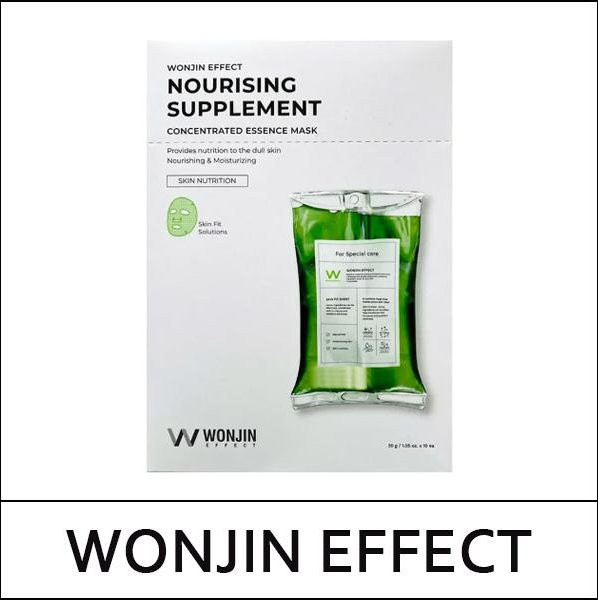 WONJIN Konzentrierte Essenzmaske mit Peptide, 10 x 30g, Unisex - Bild 1