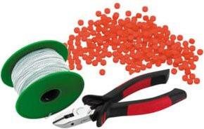 Cimco Plombenzangen-Set 101730 in Orange und Weiß - Bild 1
