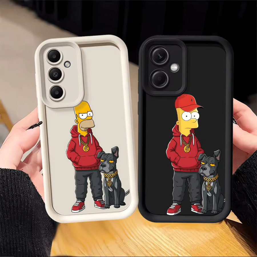 Handyhülle Soft Shell mit The Simpsons Homer Motiv für Xiaomi Redmi Note 13 Pro 14 Pro Plus 12 11 Serie - Bild 3