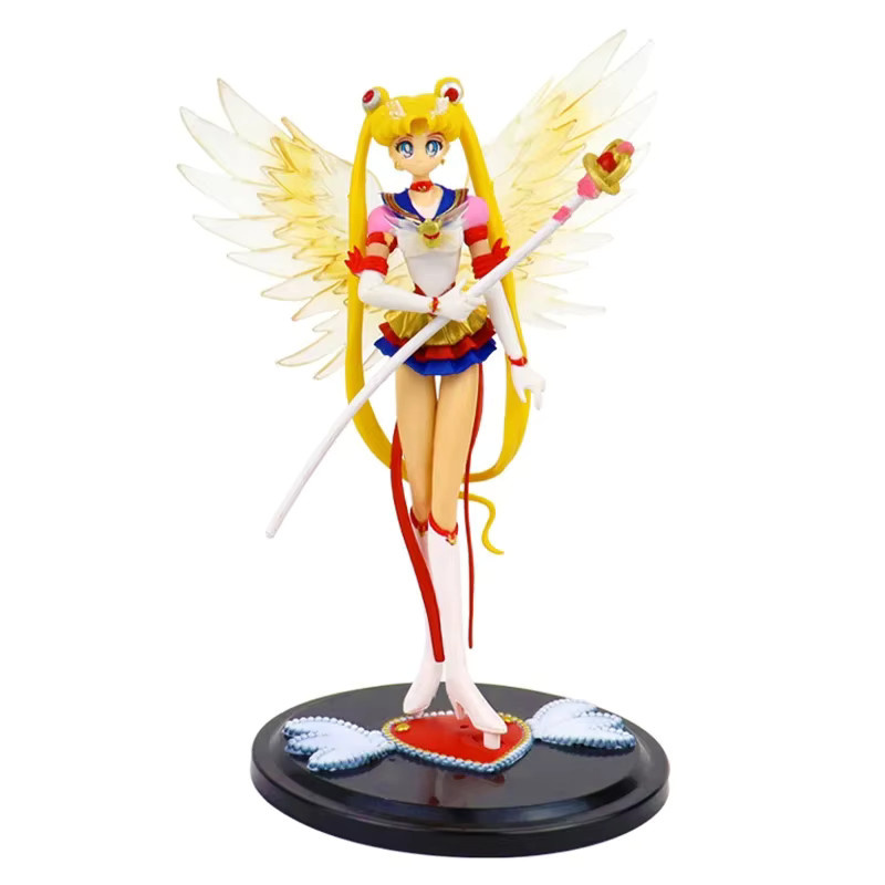 Bandai Sailor Moon Tsukino Usagi Anime Figur, Action Modell Spielzeug - Bild 4