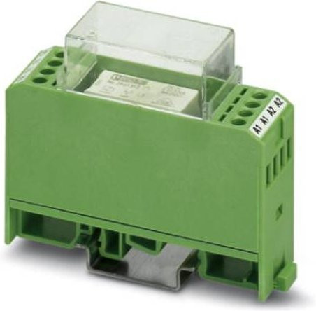 Phoenix Contact EMG 22-REL/KSR- 24/21 Relaisbaustein, Farbe: grün, Nennspannung: 24 V/DC, 24 V/AC, Schaltstrom max.: 6 A, 1 Wechsler, 10 Stück - Bild 1