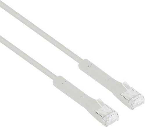 Intellinet RJ45 Patchkabel CAT 6a F/FTP Ethernet LAN, Grau, 1,0 m - Bild 1