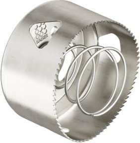 KAISER Fräskrone mit Auswerfer-Feder 74 mm in Silber - Bild 1