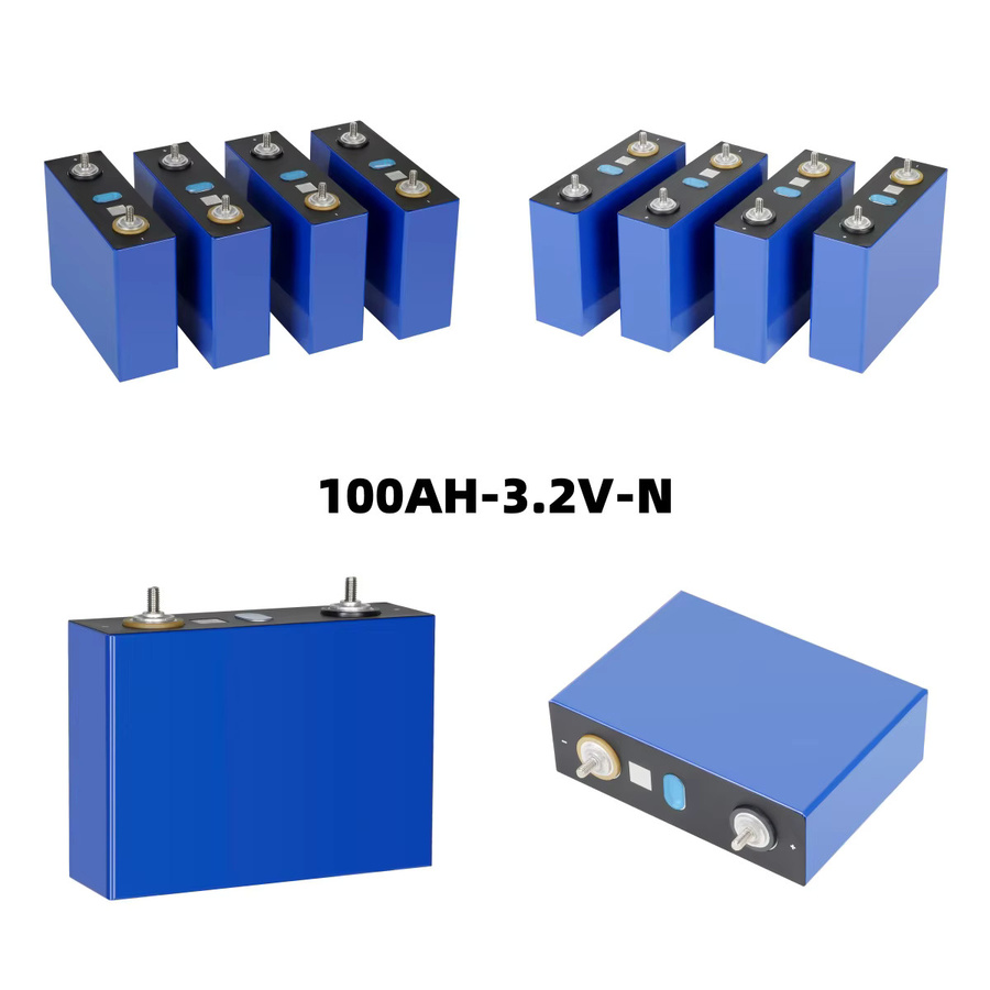 PowMr LiFePO4 Lithium-Eisenphosphat-Batteriezellen Klasse A, 4 Stück, 3,2V 100Ah, blau, wiederaufladbare Tiefzyklus-Batterien für Solarenergiespeicherung, Wohnmobile, Marine und USV - Bild 5