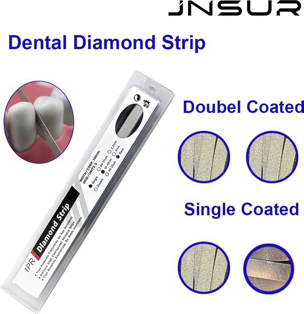 JNSUR Dental-Diamantstreifen, einseitig/doppelseitig beschichtet - Bild 1