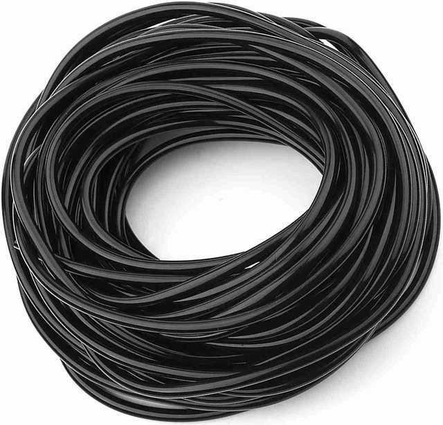 KaiSai Mikro-Tropfer Bewässerungssystem aus PVC-Plastik mit 4-6mm Durchmesser, Länge: 20 m - Bild 1