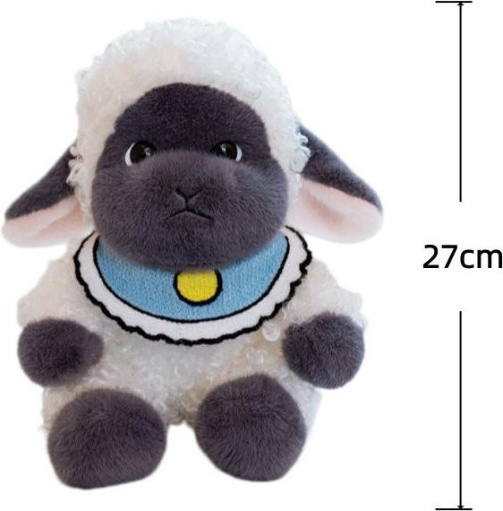 Yiran Health & Beauty Schaf Plüschtier, Lamm Kuscheltier, Weiß - Bild 1