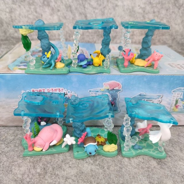 Re-ment Pokémon Unterwasser Welt Blind Box, Spielzeug Sammlung - Bild 1