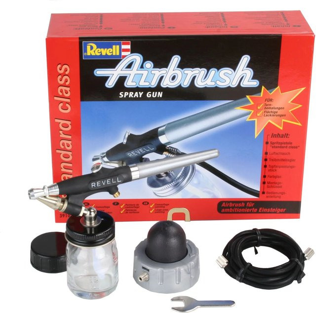 Revell Standard Class Spray Gun Airbrush Grau - Bild 1