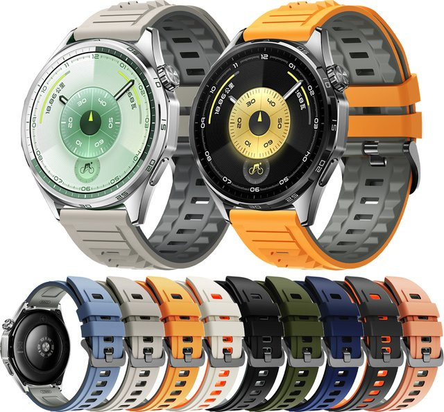 Uhrenarmband Huawei Watch GT 6 Pro, 22 mm, Kunststoff, Bunt, Unisex - Bild 1