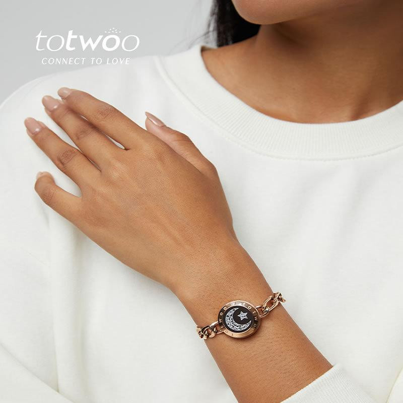 Totwoo Smart Partnerarmband, Titan, Zirkonia, Unisex - Bild 2