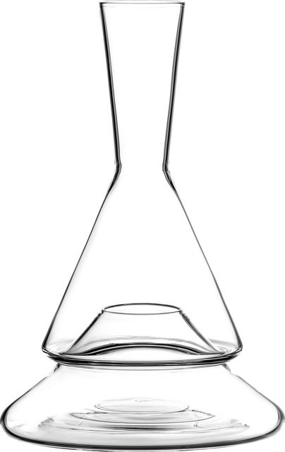Zieher Doppio Rotweindekanter aus transparentem Glas - Bild 1