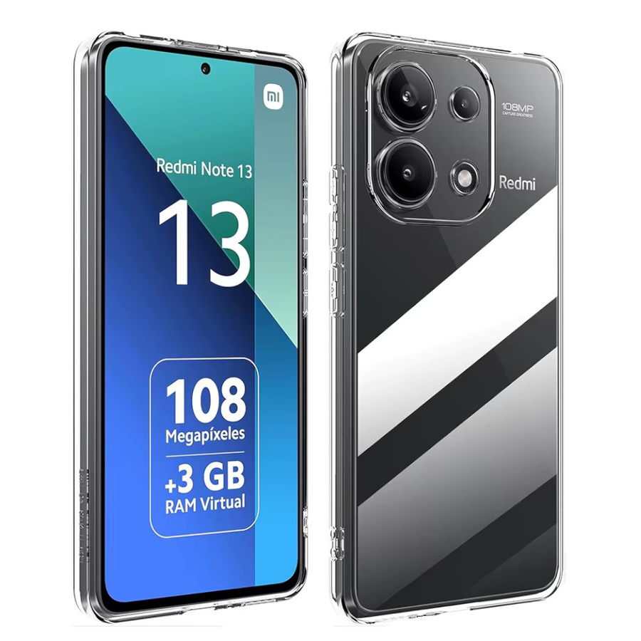 Stoßfeste Silikon Schutzhülle für Xiaomi Redmi Note Serie in Transparent - Bild 7