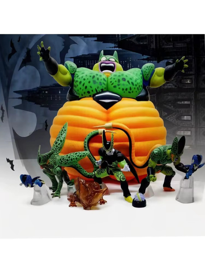 Bandai Dragon Ball Z Cell Familie Figuren, 7-teiliges Set, Actionfiguren - Bild 4