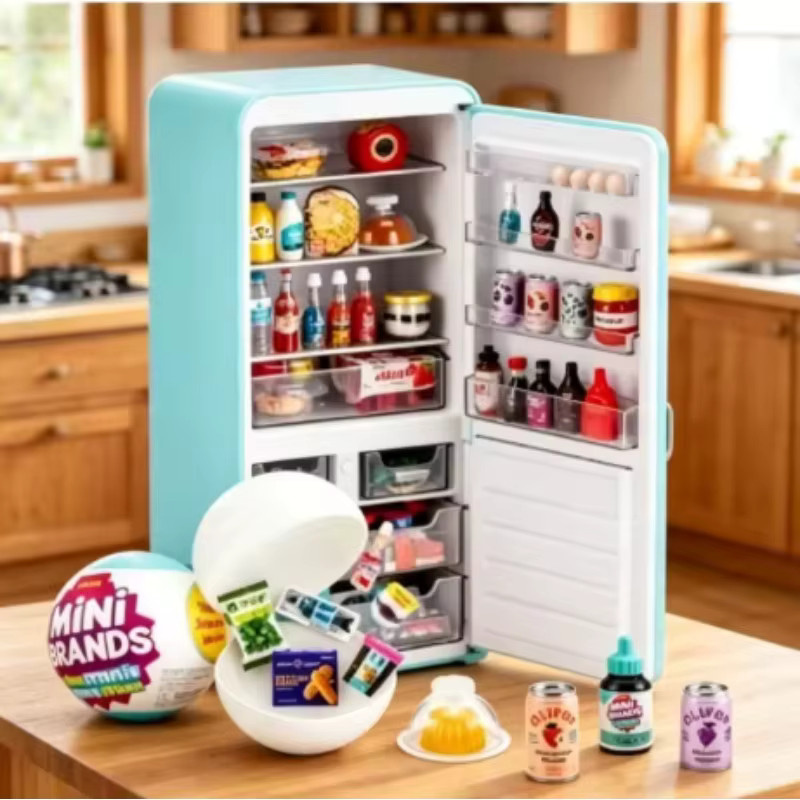 ZURU Mini Brands Mini-Kühlschrank-Set, Puppenhaus, Überraschungsbox - Bild 2