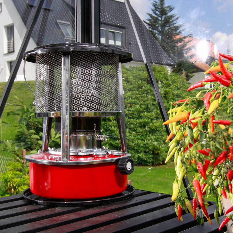 Vitavia Petroleumheizung Big Red für Gewächshäuser, rot, Höhe: 45 cm - Bild 5