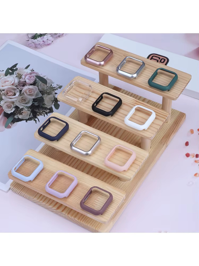 Samusak Schutzhülle für Apple Watch Gehäuse in Gold, passend für iWatch Serie 11, 10, 9, 8, 7, SE und weitere Modelle (40/41/42/44/45/46 mm) - Bild 5