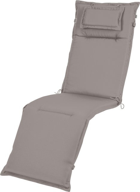 LIVARNO Polsterauflage Toronto Relaxsessel in Taupe mit waschbarem Bezug und Schaumstofffüllung - Bild 1