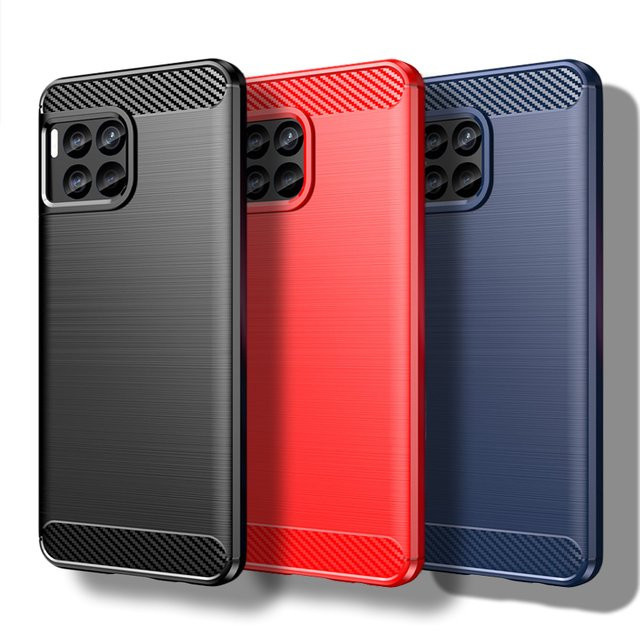 Stoßfeste Silikon-Schutzhülle für T-Mobile Revvl 7 Pro und Revvl 6 von Youthsay in Carbon-Optik - Bild 1