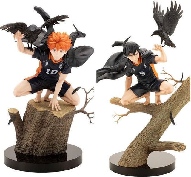 Bandai Haikyuu Hinata Shoyo Tobio Kageyama Statue, Figur, 20 cm - Bild 1