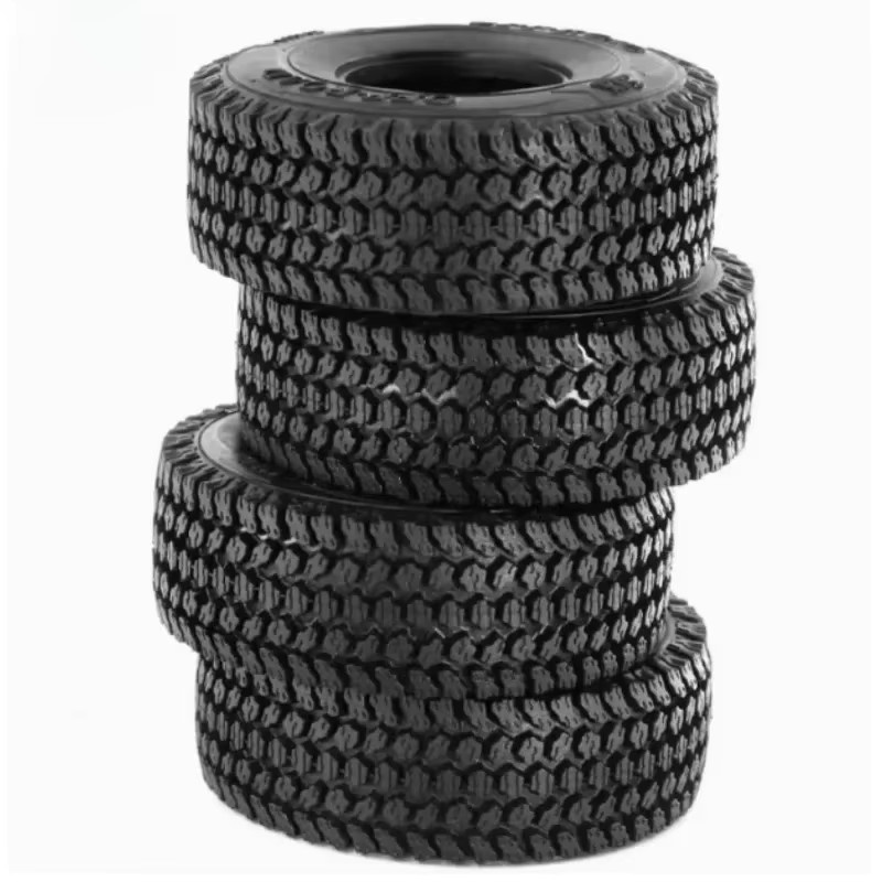TIMEA RC Crawler-Reifen, 4-teiliges Set, Gummi, Schwarz - Bild 5