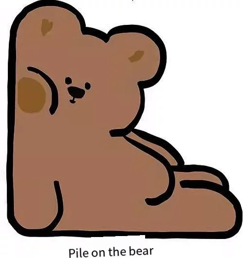 VIKAMA Teddybär-Plüschteppich in Braun, ultra-weicher Kunstfell-Teppich mit rutschfester Struktur für Kinderzimmer und Schlafzimmer - Bild 1