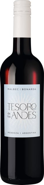 Boutinot Tesoro de los Andes Malbec Bonarda Rotwein, Mendoza, Argentinien, 2023, trocken, 0,75 l - Bild 1