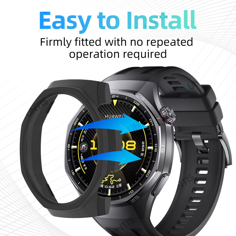 DUNTIS Smartwatch Schutzhülle für Huawei, Kunststoff, Schwarz, Unisex - Bild 3
