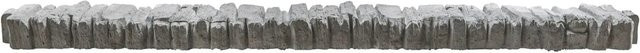 Beckers Betonzaun Oberlatte Mediterran Nostalgie Serie in Betongrau, B/H/T: 144 x 8 x 12 cm - Bild 1