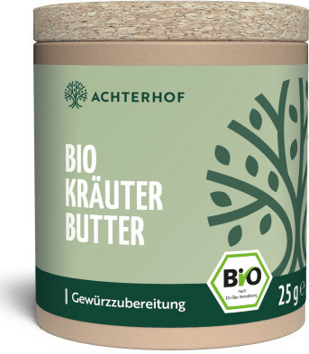 Achterhof Kräuterbutter Gewürzzubereitung Bio 25 g - Bild 1