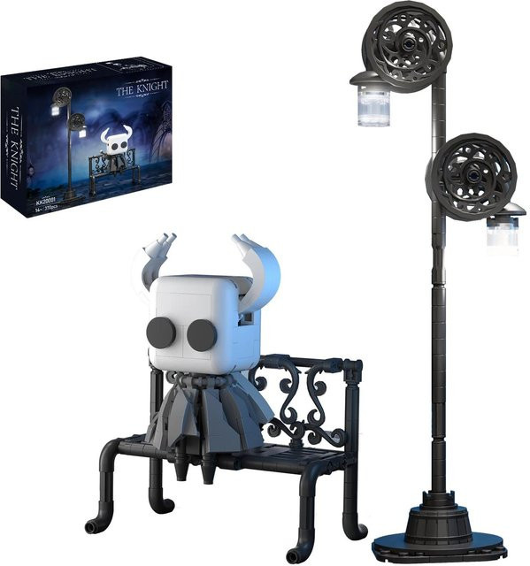 Hollow Knight Ghost Bausteine Straßenbeleuchtungsmodell 370-teiliges Set - Bild 1
