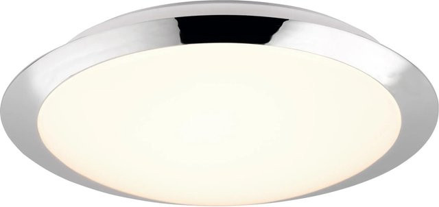 Trio LED-Deckenleuchte Umberto in Chrom, B/T/H: 29 x 29 x 8 cm - Bild 1