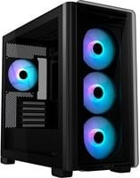 Asus A23 PLUS TG ARGB PC-Gehäuse microATX Schwarz mit gehärtetem Glas und USB-C/USB-A Anschlüssen - Bild 2