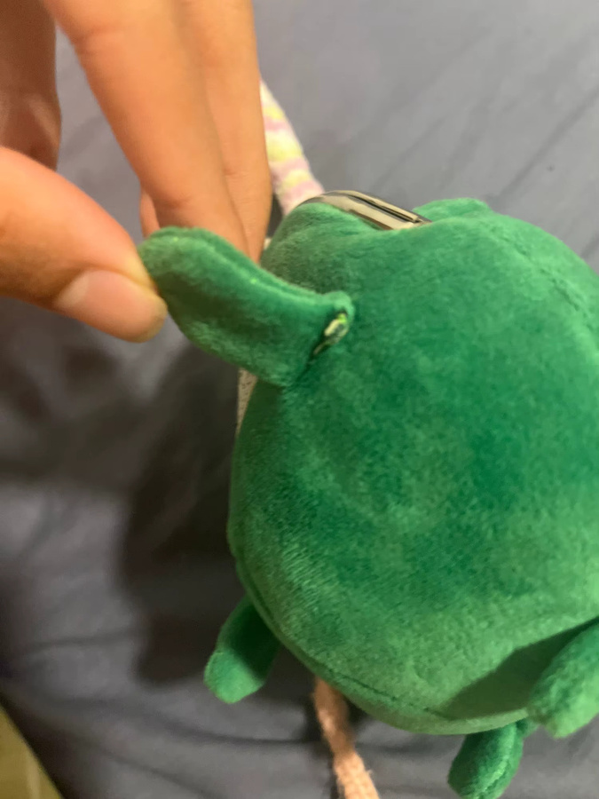 XINGHEDONGMAN Naruto Green Frog Cosplay Geldbörse - Bild 2