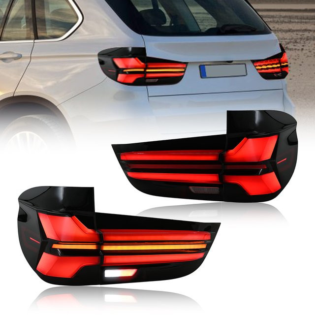 COOLCMP LED-Rückleuchten Set in Rot für BMW X5 E70 (2007-2013) und X5 F15 (2014-2018) - Bild 1
