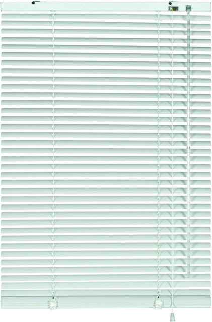 Gardinia Aluminium Jalousie Weiß B: 90 cm, H: 130 cm - Bild 1