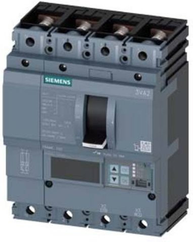 Siemens 3VA2063-5KP42-0AA0 Leistungsschalter in Grau mit einem Einstellbereich von 25 - 63A und einer maximalen Schaltspannung von 690 V/AC - Bild 1