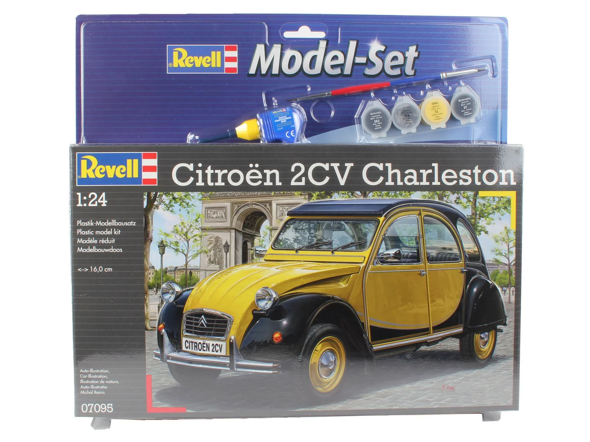 Revell Citroen 2CV Charleston, Model Set, 1:24, ab 8 Jahren - Bild 2
