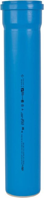 Marley dBlue Schalldämmendes Kunststoffrohr DN 50 Blau 500 mm - Bild 1