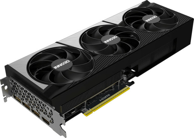 INNO3D GeForce RTX 5080 X3 OC Grafikkarte, 16 GB GDDR7, PCIe x16, Schwarz - Bild 1