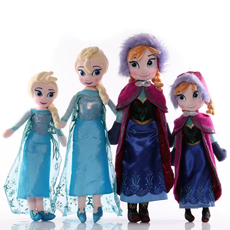 Disney Die Eiskönigin Elsa Anna Prinzessin Puppe, Plüsch, Textil - Bild 4