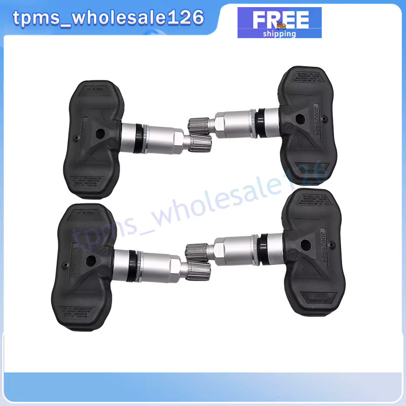 GANGLE 4er Set TPMS Reifendruckkontrollsystem Sensoren 315 MHz für Buick Allure, Cadillac CTS, Chevrolet Malibu und GMC Savana in Schwarz - Bild 2