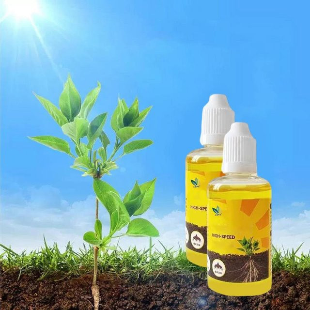 Pflanzen-Nährstofflösung Gelbe Wachstumsstimulanz für Blumensämlinge und Gartenarbeit, 50 ml - Bild 1