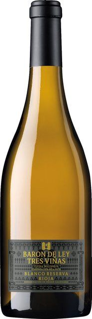 Baron de Ley Tres Viñas Blanco Reserva, Weißwein 2021, Rioja, trocken, 0,75 l - Bild 1
