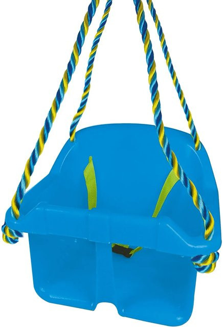 Happy People Babyschaukel, Kunststoff, Blau-Grün, Tragkraft 40 kg - Bild 1