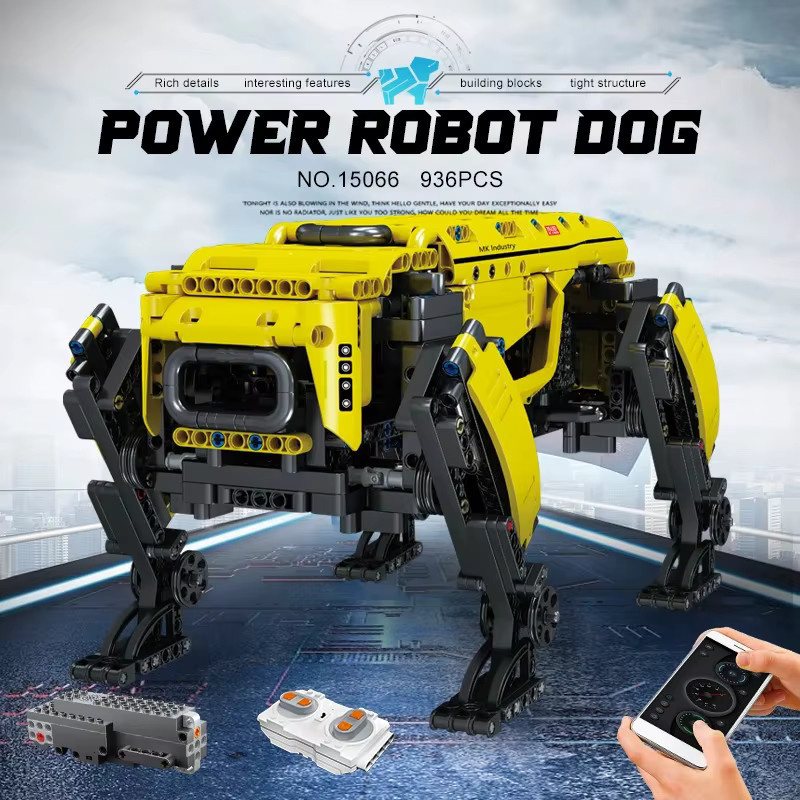 MOULD KING Boston Dynamics Big Dog AlphaDog, motorisiertes Roboterspielzeug, Bausteine - Bild 1